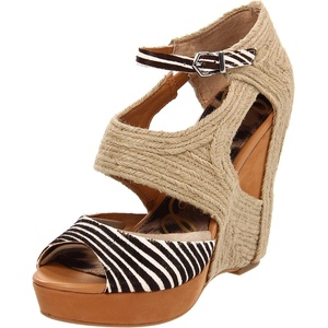 image:imageSam Edelman Womens Yaro Heeled SandalBlackIvory