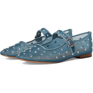 image:imageSam Edelman Womens Yaro Heeled SandalCoastal Blue Glitz Mesh