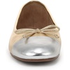 image:imageSam Edelman Womens Alie Ballet FlatsAmber Gold Soft Silver