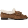 image:imageSam Edelman Womens Lana Fur LoafersWarm Nutmeg