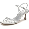 image:imageSam Edelman Womens Presley Strappy Kitten HeelSoft Silver