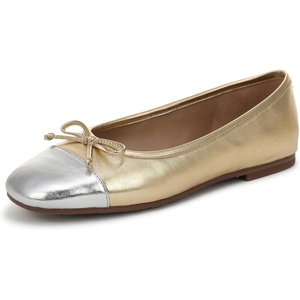 image:imageSam Edelman Womens Alie Ballet FlatsAmber Gold Soft Silver